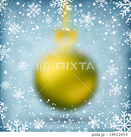 Blurred Christmas Ball.  19622654