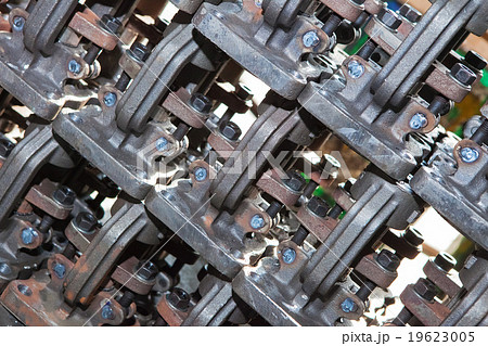 Industrial background from part of valves 19623005