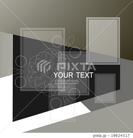 abstract triangle and square 19624317
