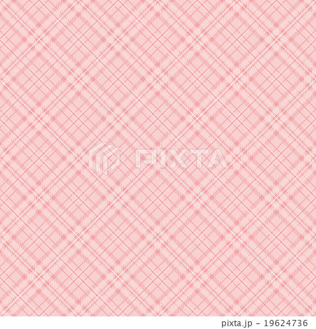 ピンク タータンチェック 壁紙のイラスト素材