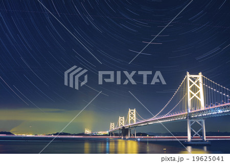星景　瀬戸大橋 19625041