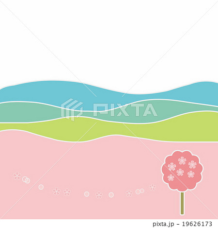 春風景　桜 19626173