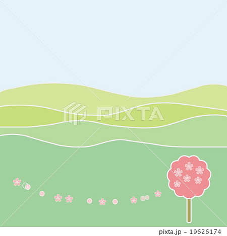 春風景　桜 19626174