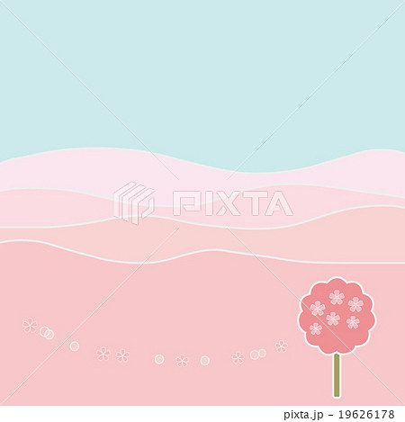 春風景　桜 19626178