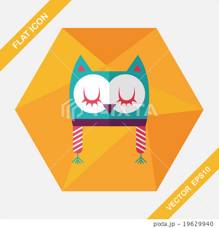 baby hat flat icon with long shadow,eps10 baby hat flat icon with long shadow,eps10 19629940