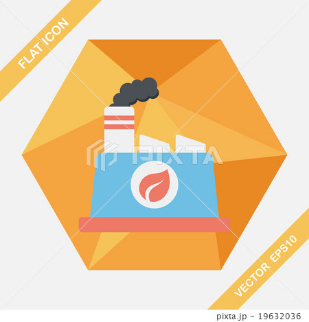 Environmental protection concept flat icon with long shadow,eps1 Environmental protection concept flat icon with long shadow,eps1 19632036