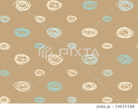circle pattern background, hand drawn pastel color 19635588
