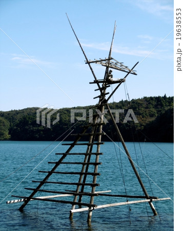中居湾のボラ待ちやぐら 中居湾のボラ待ちやぐら 19638553
