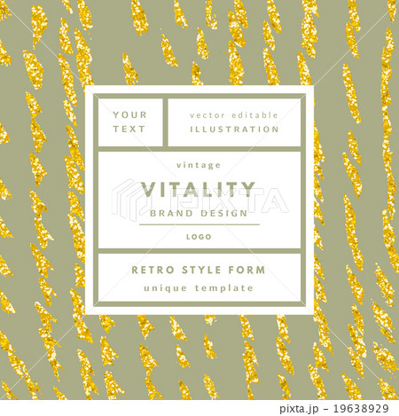 Vintage logo in frame Vintage logo in frame 19638929