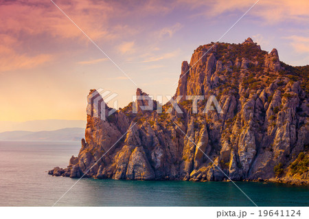 Rocky sea coast Rocky sea coast 19641124