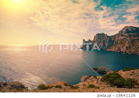 Rocky sea coast Rocky sea coast 19641126