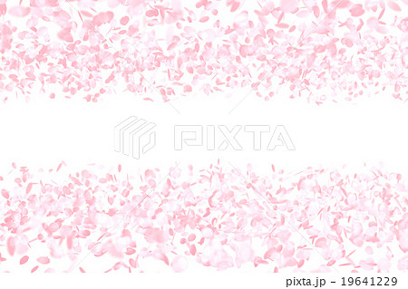 桜 サクラ ピンクの花びらが舞い散るのイラスト素材 桜 サクラ ピンクの花びらが舞い散るのイラスト素材