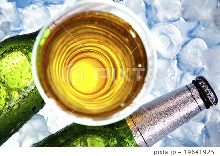 Beer collection, glass, bright vibrant alcohol  19641925