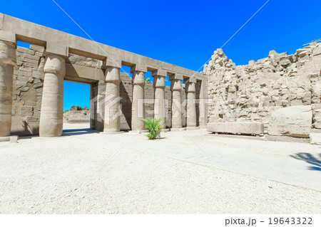 Ancient ruins of Karnak temple in Egypt Ancient ruins of Karnak temple in Egypt 19643322