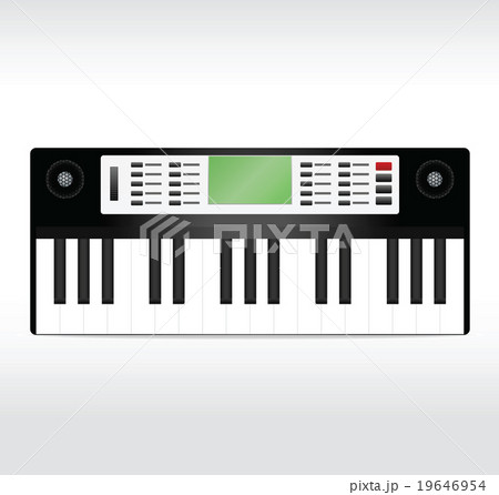 Black synthesizer 19646954