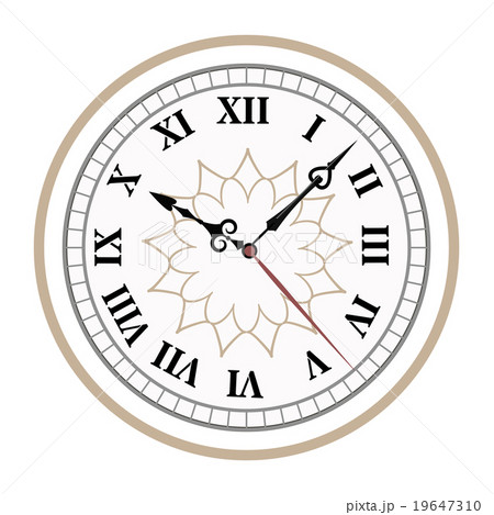 Clock watch alarms vector icons illustration 19647310