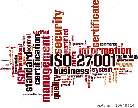 ISO 27001 word cloud ISO 27001 word cloud 19648414