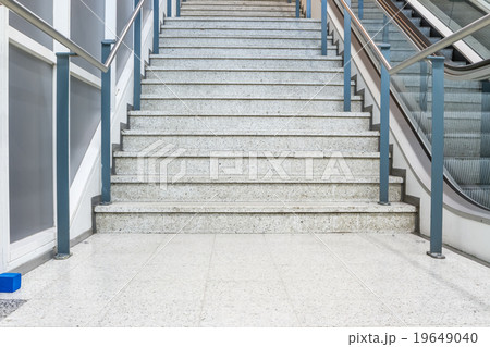 an staircase in the building 19649040