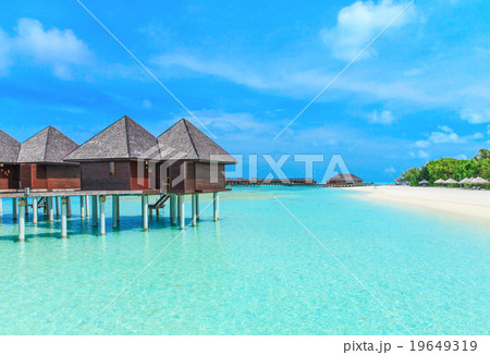 beach with Maldives beach with Maldives 19649319