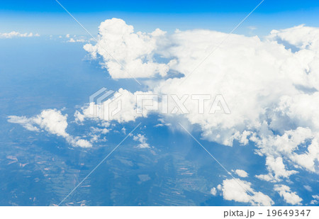 clouds in the blue sky clouds in the blue sky 19649347
