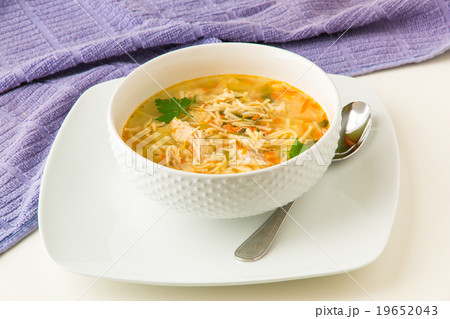 Chicken noodle soup 19652043