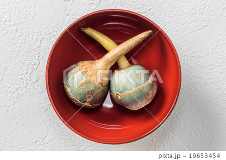 くわい　日本の冬野菜('Caerulea')water chestnut 19653454