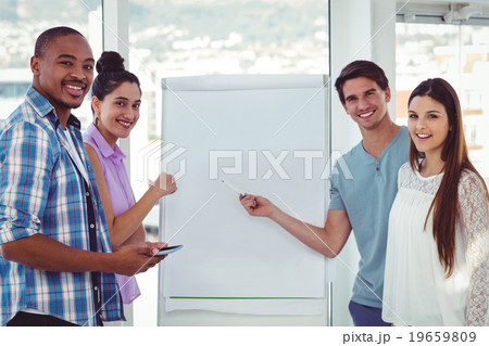 Young creative team having a meeting Young creative team having a meeting 19659809