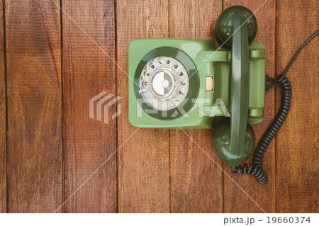 View of an old phone 19660374