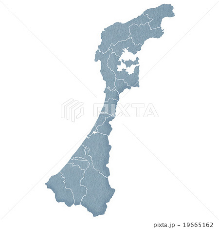 石川県地図 19665162