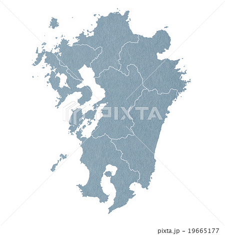 九州地図 19665177