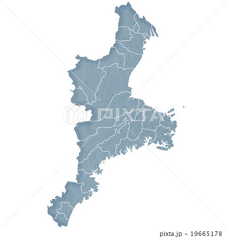 三重県地図 19665178