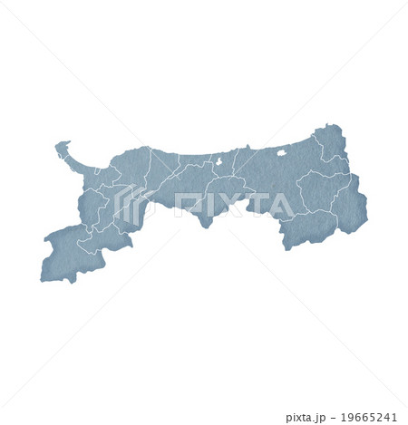 鳥取県地図 19665241
