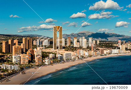 Coastline of a Benidorm city Coastline of a Benidorm city 19670009