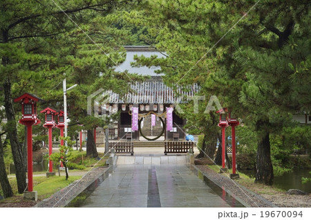 吉備津彦神社 参道 吉備津彦神社 参道 19670094