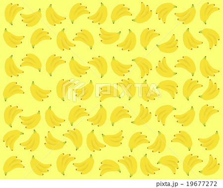 バナナの模様のイラスト素材