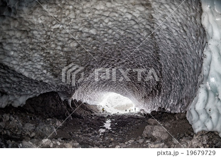 Snow ice cave chapel view 19679729