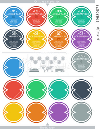 Infographic (Text boxes) Infographic (Text boxes) 19680873