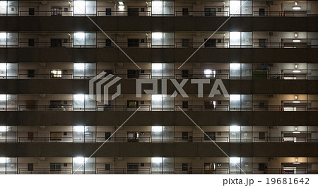 Building background night 19681642