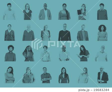 Diverse People Global Communications Technology Concept Diverse People Global Communications Technology Concept 19683284