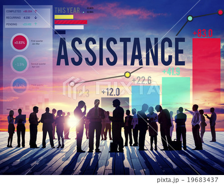Assistance Support Help Aid Corporate Concept Assistance Support Help Aid Corporate Concept 19683437