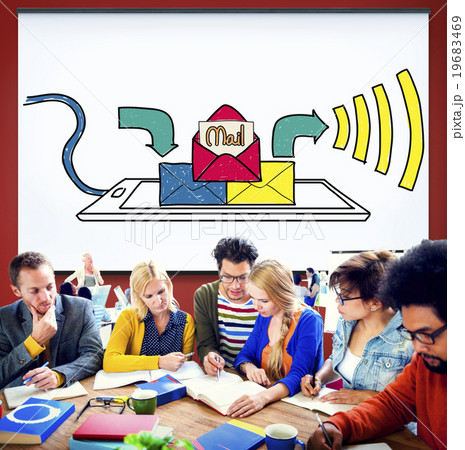 Mail Inbox Message Communication Technology Concept 19683469