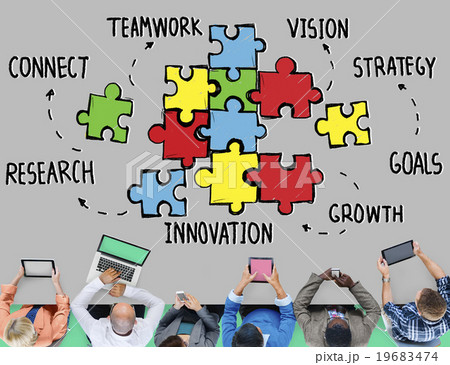 Teamwork Team Collaboration Connection Togetherness Unity Concep Teamwork Team Collaboration Connection Togetherness Unity Concep 19683474