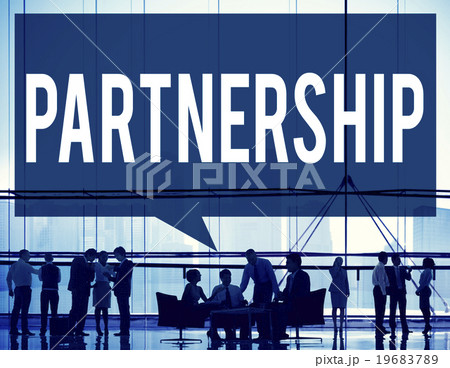 Partnership Connection Cooperation Motivation Partner Concept Partnership Connection Cooperation Motivation Partner Concept 19683789