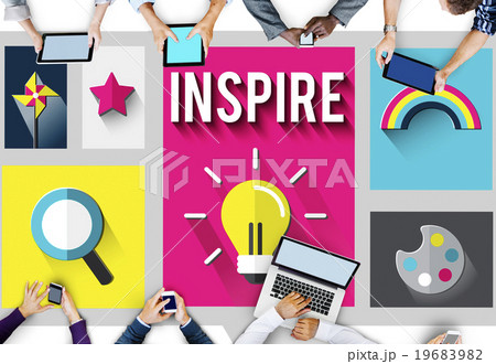 Inspire Inspiration Creative Vision Hopeful Concept 19683982