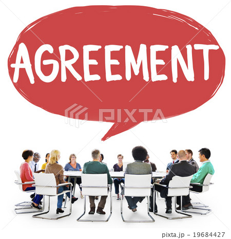 Agreement Cooperation Partnership Deal Contract Concept Agreement Cooperation Partnership Deal Contract Concept 19684427