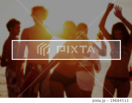 Summer Togetherness Friendship Vacation Bonding Concept 19684513