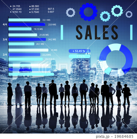Sales Economy Financial Payment Selling Concept Sales Economy Financial Payment Selling Concept 19684685