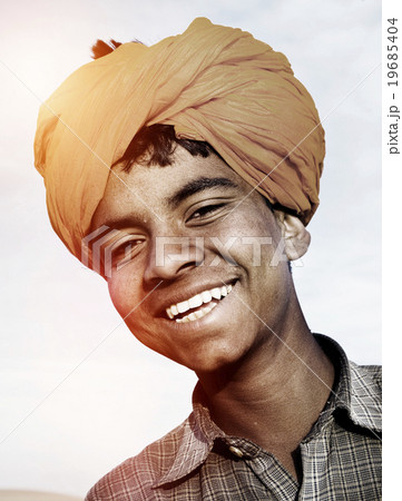 Indigenous Indian Boy Smiling At The Camera Concept 19685404