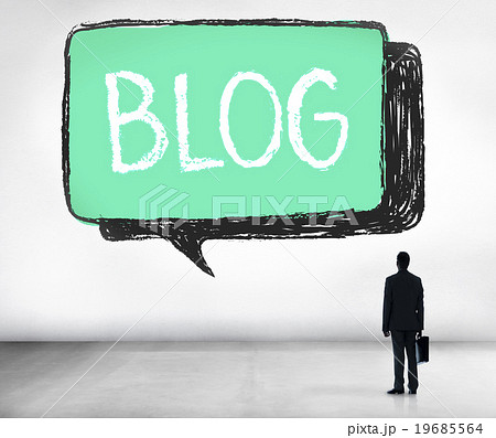 Social Media Connecting Blog Communication Content Concept Social Media Connecting Blog Communication Content Concept 19685564