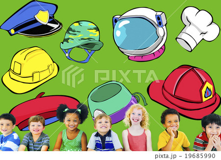 Hat Occupation Dream Job Goal Expertise Concept Hat Occupation Dream Job Goal Expertise Concept 19685990